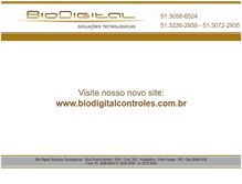Tablet Screenshot of biodigitalrs.com.br
